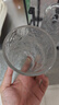 【采销严选】ins冰川纹玻璃杯家用茶杯喝水杯子果汁杯饮料啤酒杯 冰川杯高款350ml6只+黑色杯架 实拍图