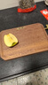 张小泉黑金檀木抗菌砧板菜板加厚实木切菜板 C500723（30*20*2cm） 实拍图