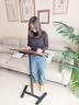 木双福可移动床边桌笔记本电脑桌办公书桌学生卧室学习写字桌懒人小桌子 实拍图