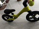 贝思奈儿童平衡车2-6岁幼儿宝宝滑步车小孩自行车入门溜溜车12寸绿色 实拍图