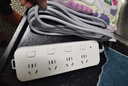 公牛（BULL）分控插座/插线板/插排/排插/接线板/宿舍家用桌面拖线板  3C认证  4位分控全长3米 独立开关 实拍图