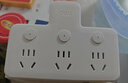 得力（deli）插座转换器 转换插头 品字形扩展插座/插板/排插/插排 一转多插座 分控无线一转三转换插座 LU5002 实拍图
