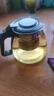 【京东物流】茶壶套装整套茶具大容量玻璃茶杯带滤网耐高温泡茶具 1000ML一壶+四杯套装【无茶盘】 实拍图