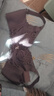 婷美无痕内衣女聚拢小胸显大上托防下垂收副乳无钢圈蕾丝文胸罩 紫M 实拍图