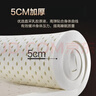 慕思（de RUCCI）乳胶床垫五星级酒店薄款独立弹簧10cm席梦思15cm家用卧室宿舍软垫 五星A款/10cm厚(适中单面-卷包发货) 1800mm*2000mm 实拍图