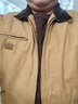 马登工装底特律猎装夹克男美式复古J001巴恩风翻领谷仓外套秋季新款 卡其色 厚款 【男士棉服冬季/棉衣男款/袄子】 2XL 实拍图