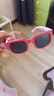 四万公里儿童太阳镜折叠偏光防紫外线眼镜硅胶宝宝墨镜遮阳墨镜 实拍图