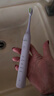 飞利浦（PHILIPS）电动牙刷S3 生日礼物 春节不打烊 情侣款送男生/女友 小羽刷 5种模式 绝绝紫HX2471/02 实拍图
