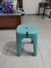 美丽雅凳子加厚塑料板凳可叠放高成人凳客厅餐桌梳妆台用4只装 实拍图