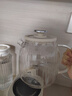 美的（Midea）花漾0胶水全玻璃养生壶 多功能煮茶壶 母婴烧水壶 恒温电热水壶 全自动一体煮茶器1.2L YS12B302J 实拍图