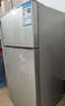 新飞（Frestec）小冰箱 冰箱小型双开门 迷你双门家用宿舍租房冷藏冷冻电冰箱节能省电 58L银【行业热卖+租房必备】 实拍图