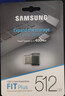 三星（SAMSUNG）512GB USB3.2 U盘 FIT 电脑车载迷你优盘 高速大容量 学生办公 读速400MB/s 适用哨兵模式 实拍图