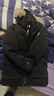京东京造【进口极寒95鹅绒服】羽绒服男外套女冬季新款中长款 曜石黑 M 实拍图