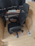 锦汐 电脑椅家用办公椅子靠背人体工学椅学习转椅老板座椅游戏电竞椅 【可后躺】黑框黑网 实拍图