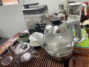 冈田（日本）全自动上水壶茶杯清洗消毒烘干一体机泡茶烧水壶抽水机茶几台嵌两用煮茶器纯钛电热水壶 1.2L 【玻璃壶】自动清洗丨蒸汽消毒丨烘干 实拍图