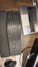 罗技（Logitech）ERGO K860 无线蓝牙键盘 多操作系统键盘 人体工学分体式键盘 多设备匹配办公键盘 K860黑色 110键 实拍图