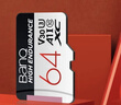 banq 64GB TF（MicroSD）存储卡 A1 U3 V30 4K 行车记录仪&安防监控专用内存卡 高度耐用 读速100MB/s 实拍图