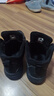 骆驼（CAMEL）加绒男鞋高帮休闲父亲秋冬保暖棉鞋 K14C36L3635 黑色 42 实拍图