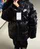 NIKE 耐克男女童红色拜年服保暖短款90绒羽绒服冬季满印儿童外套上衣 实拍图