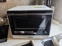 宜盾普微蒸烤炸一体机家用微波炉变频水波炉四合一双风机烤箱25升一级能效EDC-X1升级版 实拍图