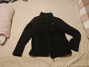 伯希和（Pelliot）【暖盾2.0】Polartec200抓绒衣男女春秋摇粒绒外套冲锋衣内胆 【女款】漫暮黑 | 顺丰包邮 L 实拍图