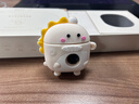 漫步者（EDIFIER）【缪斯设计金奖】TO-U3 Plus花再蓝牙耳机真无线半入耳游戏音乐追剧低延迟通话降噪送男女生日礼物 月白+白恐龙耳机套+定制收纳袋 实拍图