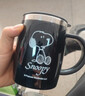 史努比（SNOOPY）保温杯304不锈钢马克咖啡杯家用喝水杯男士办公室茶杯女学生杯子 蓝色420ML 实拍图