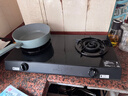 康佳（KONKA）燃气灶煤气灶台式双灶家用 5.2kW天然气钢化玻璃面板双灶具 66%热效率JZT-T526Y(DB31)（天然气） 实拍图