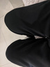 鸿星尔克运动裤男春夏季新款户外休闲梭织束口长裤九分裤直筒裤子卫裤男裤 【加绒针织束脚款】正黑-1026 4XL 实拍图
