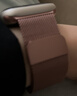 W&P新款适用苹果手表表带apple watch ultra3/2米兰尼斯金属不锈钢表带iwatch S11/10/9/8/7/se3 粉49 实拍图