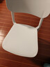 全品屋餐椅凳子塑料椅子办公椅靠背休闲椅书桌椅学习椅化妆椅电脑椅 实拍图