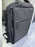 JINSHIWQ背包男女双肩包笔记本16/17寸电脑包书包大学生 尊享-曜石黑小号 实拍图
