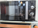 美的（Midea）变频微波炉 双旋便捷操作 五档火力速热 360°转盘加热 20L精巧容量 微碳系列PM20A1 实拍图
