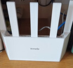 Tenda腾达路由器【千兆WiFi6+穿墙王】无线AX3000信号放大器增强家用Mesh限时补贴金榜一名云霄白立式 实拍图