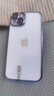 奶小鸭 适用苹果14手机壳 iphone14保护套镜头全包超薄气囊防摔软壳时尚简约男女款 暗紫色 实拍图