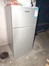 HYUNDAI（韩国现代）小冰箱迷你小型家用冷藏冷冻宿舍出租房办公室双开门二门电冰箱节能省电 80L银【租房神器+高性价比】 实拍图