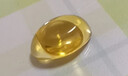 雕塑 爆款成品聚宝盆摆件黄水晶元宝 小元宝【10个】25mm 实拍图