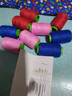 若轩缝衣服用的线家用缝纫机线小卷402白黑色细缝纫线手缝专用针线 红色 3个线 实拍图