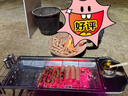 原始人烧烤炉户外不锈钢烧烤架 家用烤肉架便携碳烤炉 豪华套餐：【304不锈钢烤网】加厚烤炉+25件套 实拍图