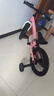 QPlay儿童自行车3-6-8岁平衡车二合一周岁礼物14寸单车miniby陶釉粉 实拍图