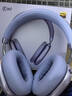 iKF Nano空间音频版【金榜推荐|56dB深度降噪】头戴式主动降噪蓝牙耳机电竞游戏有线无线耳麦 星光紫 实拍图