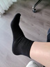 浪莎袜子男10双秋冬新疆棉袜男士中筒商务10A级抗菌防臭男袜透气长袜 实拍图
