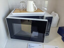 美的（Midea）微波炉20L大容量平板易清洁内胆智能菜单高效速热  一键解冻杀菌除味 宝宝菜单 简单操作 M22J 实拍图