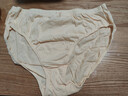 蝶安芬（Deanfun）女士内裤女大码舒适不无痕全棉三角裤中高腰女式内裤4条装 XXL 实拍图