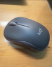 罗技（Logitech）M185鼠标 无线鼠标 办公鼠标 对称鼠标 黑色蓝边 带无线2.4G接收器 实拍图
