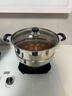 苏泊尔SUPOR好帮手304不锈钢双层复底28cm蒸锅燃气电磁炉通用蒸笼SZ28B5 实拍图