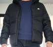 耐克NIKE男冬季短款连帽羽绒服 运动防寒外套 WR系列DV1132-010黑XL 实拍图
