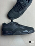 Jordan男休闲鞋乔丹AJ4 新年礼物 JORDAN 4 RM运动鞋FQ7939-004黑44.5 实拍图