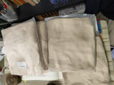 友纳被子收纳袋压缩袋羽绒被蚕丝被专用整理袋羽绒服被褥收纳袋子 特大号-米色【防水防潮/大容量】 实拍图
