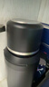 苏泊尔（SUPOR）保温壶大容量不锈钢72小时暖水壶热水瓶户外旅行壶便携车载杯子 儒雅黑1.5L约3斤水【升级316L不锈钢+背带】 实拍图